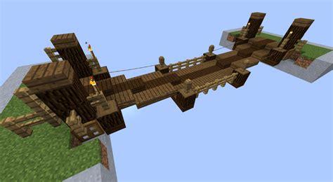 Rope Bridges Schematic Minecraft Map