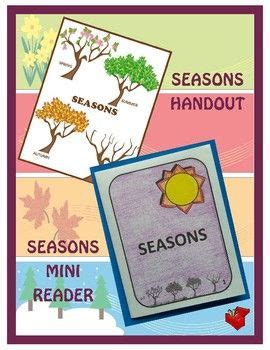 Seasons Flip Book by A Thinker's Toolbox is a fun activity that your K