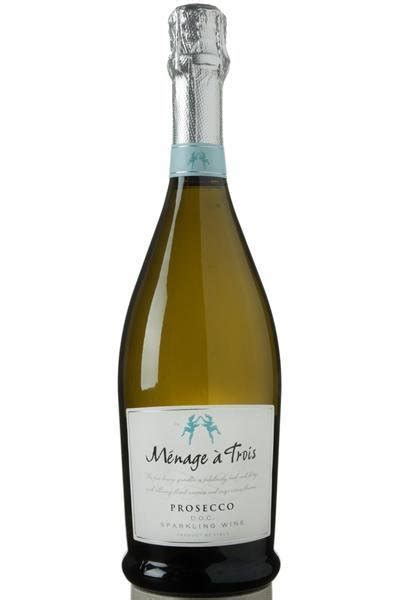 Maybe you would like to learn more about one of these? Menage a Trois Prosecco ABV: 11.5% 750ml - Cheers On Demand