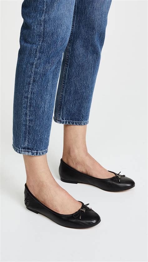 Sam Edelman Felicia Ballet Flats In Black Lyst