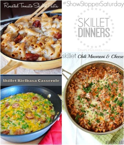 Take it easy and keep it simple on a saturday night. Show Stopper Saturday Link Party & Skillet Dinners | Quick ...