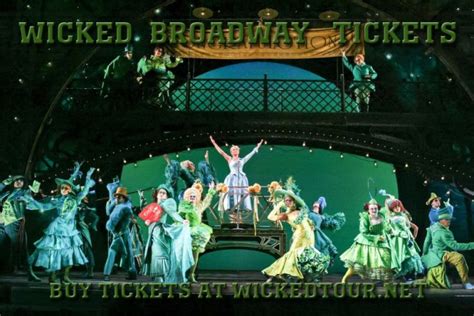Wicked Tickets Broadway Wicked Lottery At Nyc Best Prices