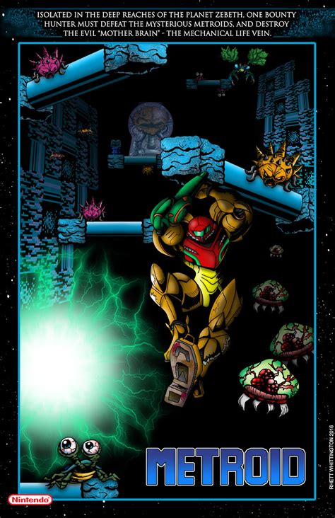 Metroid Poster By Whittingtonrhett On Deviantart