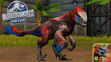Jurassic World The Game Ep267 Deinonychus Lv Max Youtube