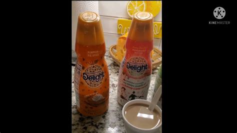 International Delight Pumpkin Spice Peppermint Mocha Frosted Sugar