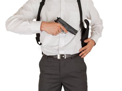Secret Service Agent With A Gun Stock Photo Image Of Fire Mafia