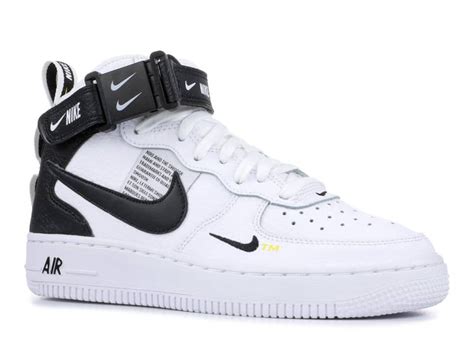 air force 1 mid lv8 gs white black nike av3803 100 white tour