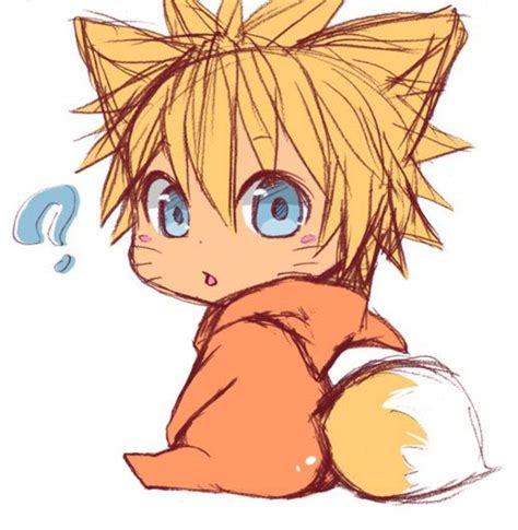 Baby Nine Tailed Fox Naruto Kawaii Amino Amino