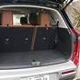 Nissan Pathfinder Cargo Space Dimensions