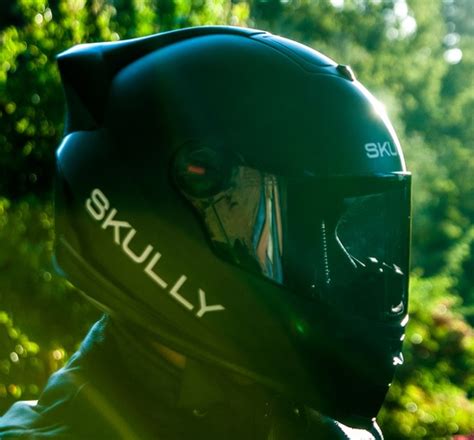With skully, mirrors are no longer a necessity. Skully P1 bike helmet features Android and heads up ...