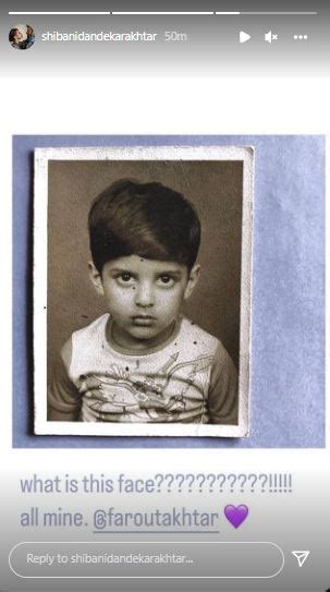 Shibani Dandekar Drops Adorable Childhood Picture Of Farhan Akhtar