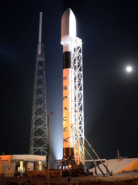 It is the first, and only, rocket to fly and. SpaceX's Falcon 9 on Launch Pad at Cape Canaveral (with photos)