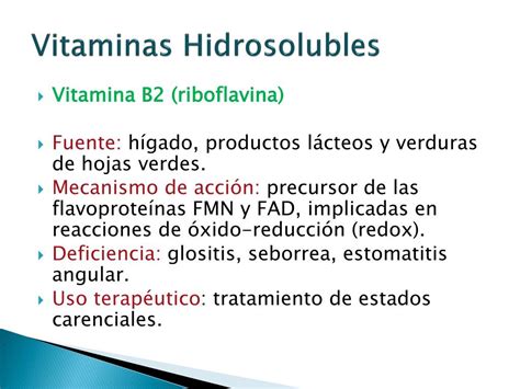 Ppt Vitaminas Hidrosolubles Powerpoint Presentation Free Download