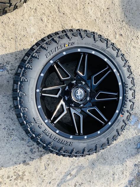 20x10 New Rims And Mud Tires 275 55 20 For Sale 6 Lug Chevy Gmc Toyota