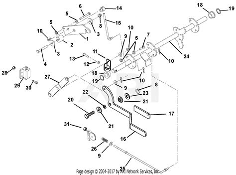 Ariens 915103 000101 Zoom 1840 Parts Diagram For Parking Brake