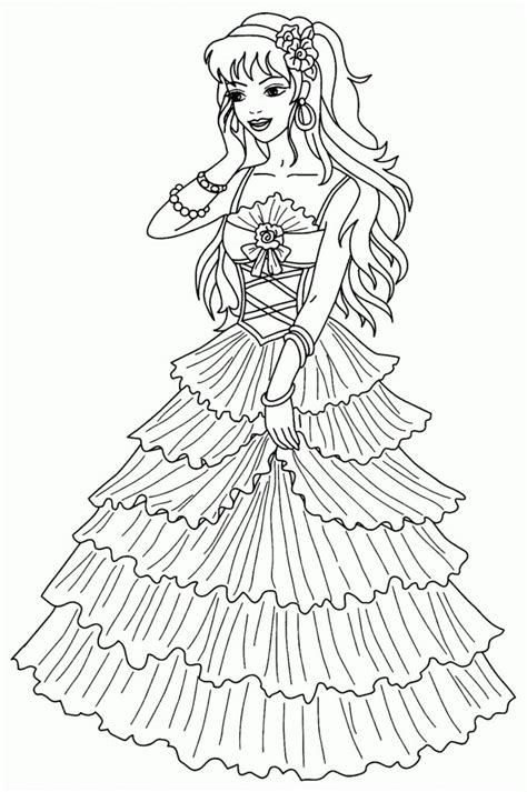 Princess Coloring Pages Best Coloring Pages For Kids Princess