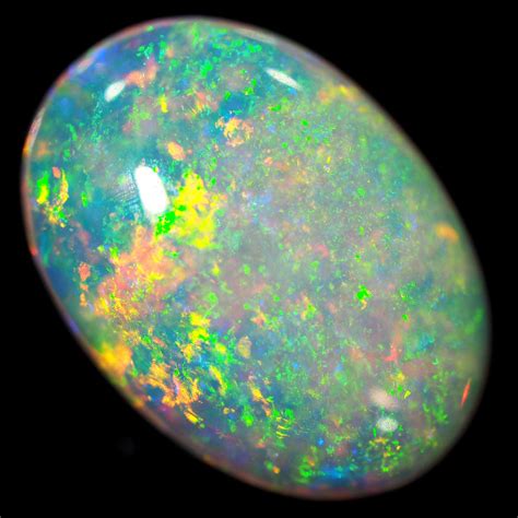 175 Cts Sparkling Colour Play Crystal Opal Stone Mm32 Opal Galaxy