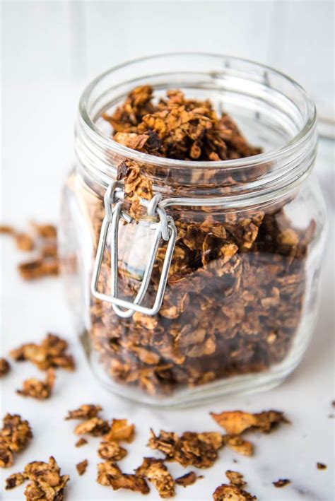I love how versatile granola is. Chocolate Tigernut Granola (AIP, Paleo, Vegan, Nut-free ...