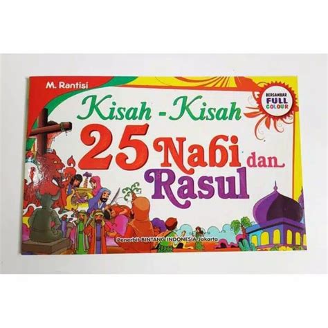 Jual Buku Kisah 25 Nabi Buku Cerita Nabi Bergambar Shopee Indonesia