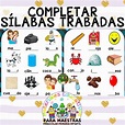Fichas para Completar Sílabas Trabadas | Materiales Educativos para ...