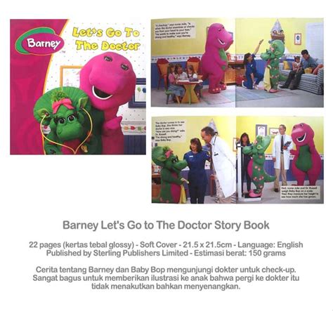 Jual Barney Lets Go To The Doctor Story Book Di Lapak Stanleys