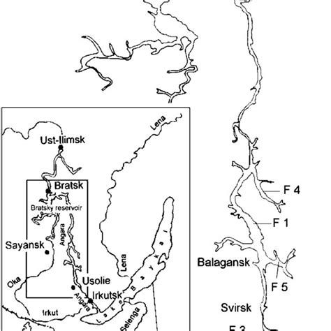 Sketch Map Of Lake Baikal And Adjacent Territories The Geografic