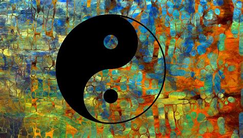 Yin Yang Abstract Digital Art By Dan Sproul