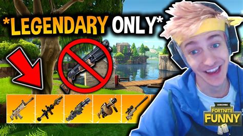 New Legendary Weapons Only Game Mode Gameplay Myth Ninja