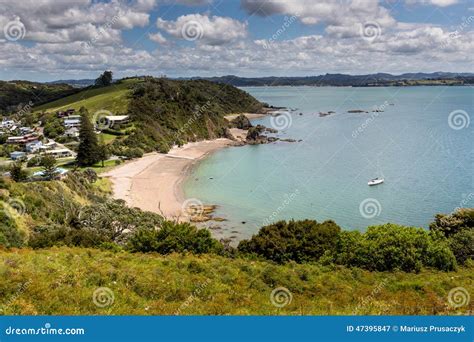 Paesaggio Da Russell Vicino A Paihia Baia Delle Isole Nuova Zelanda