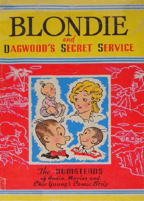 Blondie And Dagwoods Secret Service Hard Cover 1 Whitman Comic