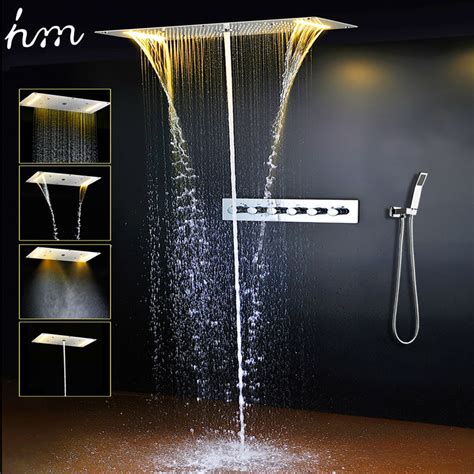Bathroom Shower Set Accessories Faucet Panel Tap Hot And Cold Water