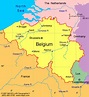 Belgium Map | Infoplease