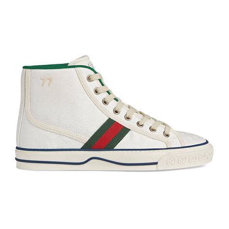 Gucci Tennis 1977 High Top Sneaker In White Lyst