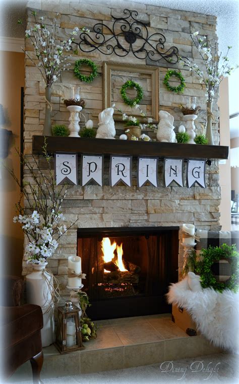 Dining Delight Spring Mantel And Hearth
