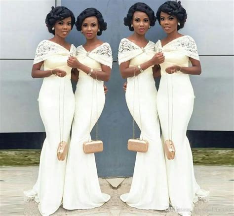 Nigerian Lace Bridesmaid Dresses