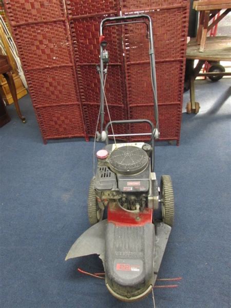 Lot Detail Craftsman Wheeled Trimmer