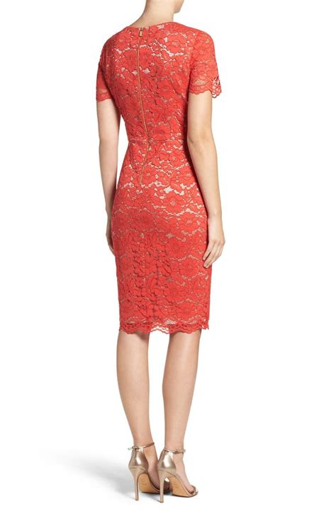 Vince Camuto Lace Sheath Dress Regular And Petite Nordstrom