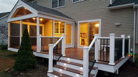 Screened Porch With Deck