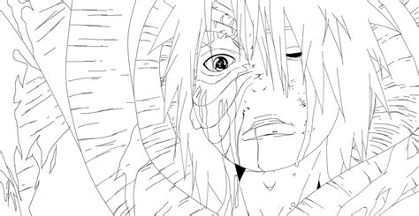 Obito Lineart By Iawessome On Deviantart