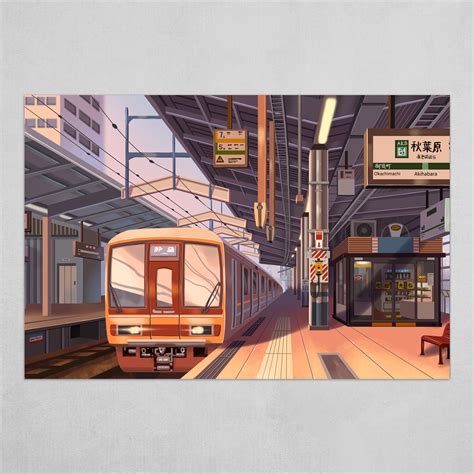 EL lien - Akihabara Train Station in Japan