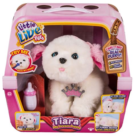 Little Live Pets My Dream Puppy Tiara Aust Direct