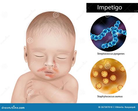 Impetigo Is An Infection Caused By Strains Of Staphylococcus Or