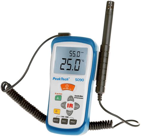 Peaktech 5090 Ir Temperature And Humidly Measuring Device At Reichelt