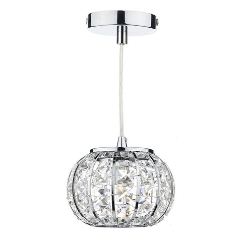 Rae Glass And Crystal Pendnat Imperial Lighting