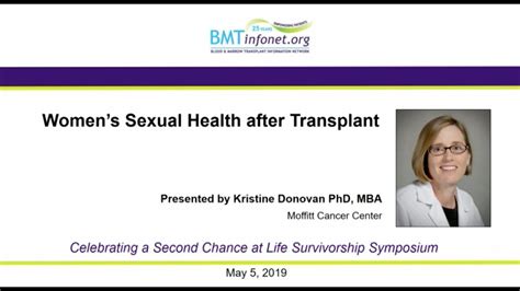 women s sexual health after transplant 2019 youtube