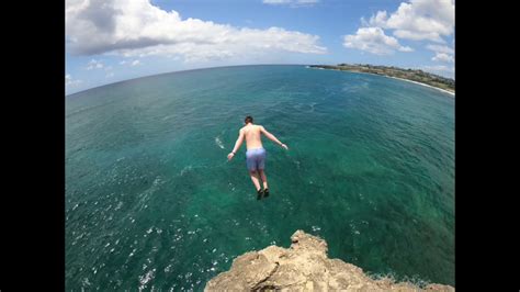 Kauai Cliff Jumping Shipwreck Beach Youtube