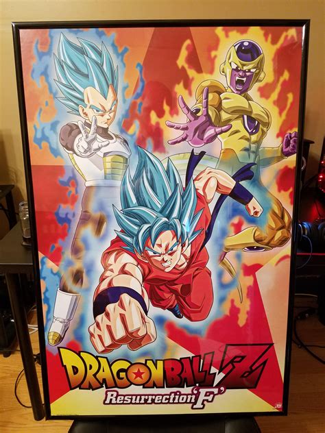 Dragon ball z ccg 1: Picked up this badass DBZ poster at my local Walmart today. Got the frame there also lol : dbz