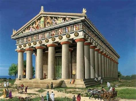 Greek Temple Architecture Diagram Quizlet