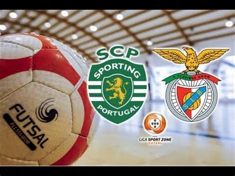 Benfica are looking for a win at sporting to avoid being cut adrift in the title racecredit: BENFICA VS SPORTING FUTSAL DIRETO - YouTube