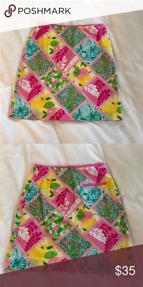 Lilly Pulitzer Patchwork Skirt Patchwork Skirt Lilly Pulitzer Patchwork